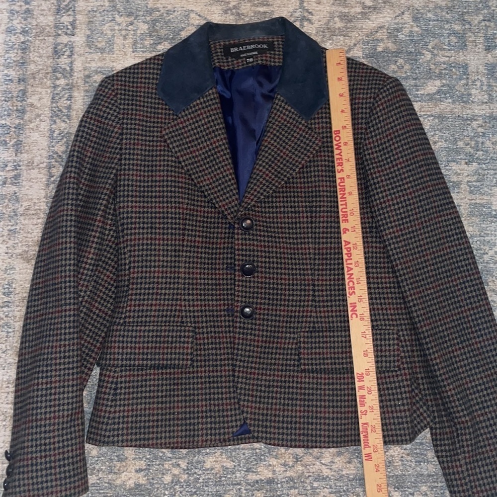 Braeebrook Vintage Blazer 
100 wool - size 7/8 - 
made in Ukraine - Picture 6 of 9